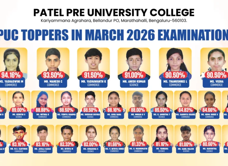 Results of March examination 2026 of 2nd PU students